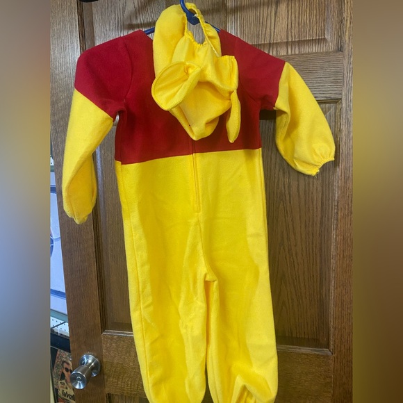 Disney Red and Yellow Pooh Kids Costume - Picture 5 of 6